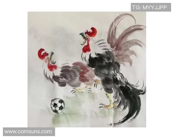 国画意境下描绘绿茵豪杰再现中国风格的足球球星风采